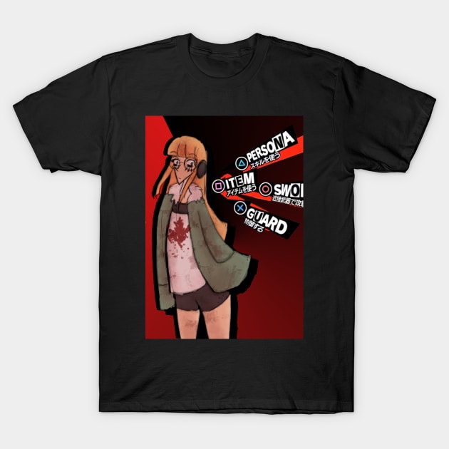 Futaba Sakura Persona 5 Art Print T-Shirt by nhitori